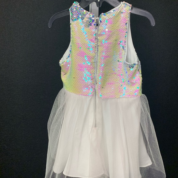 GB Girls Reversible-Sequin/Tulle Fit-And-Flare - Picture 10 of 10
